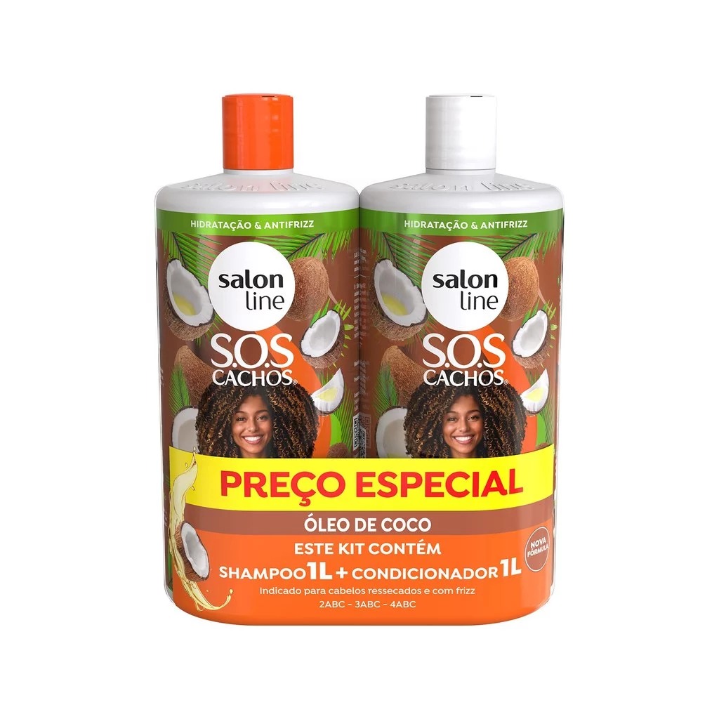 Kit Salon Line Cachos Coco