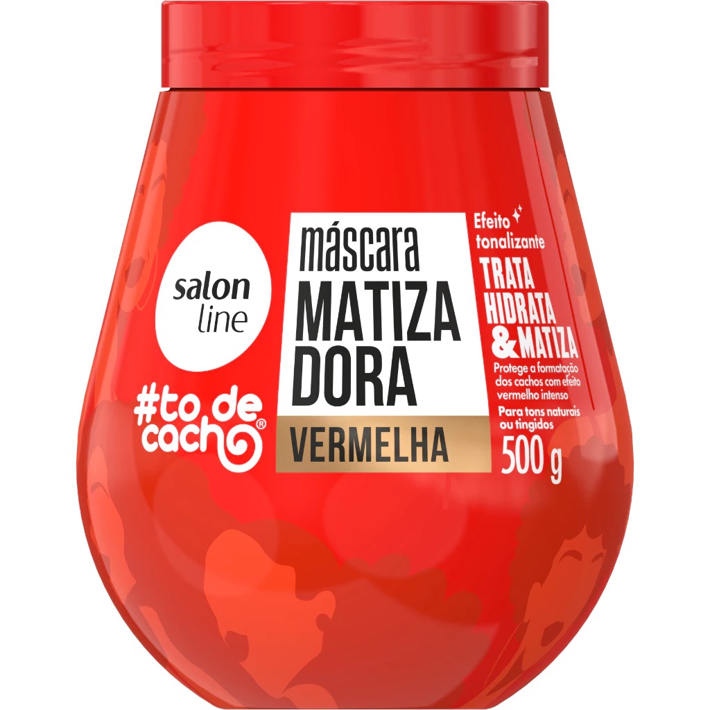 Máscara Matizadora Vermelha #todecacho